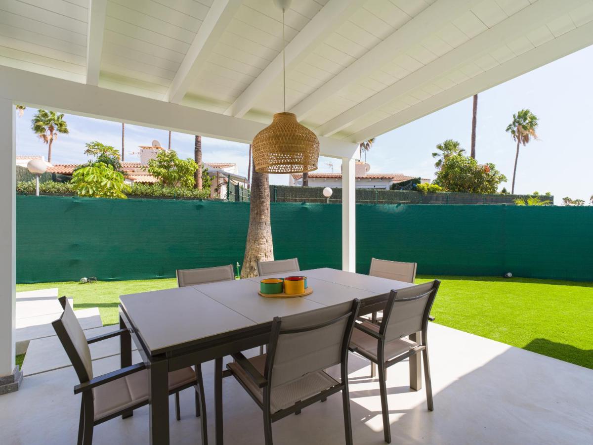 Aquarium Bungalow Private Jacuzzi, 3 Bedrooms, Ac And Bikes Maspalomas  Eksteriør bilde