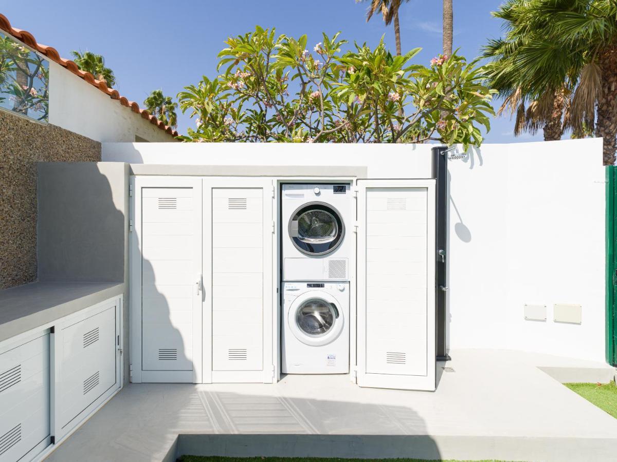Aquarium Bungalow Private Jacuzzi, 3 Bedrooms, Ac And Bikes Maspalomas  Eksteriør bilde